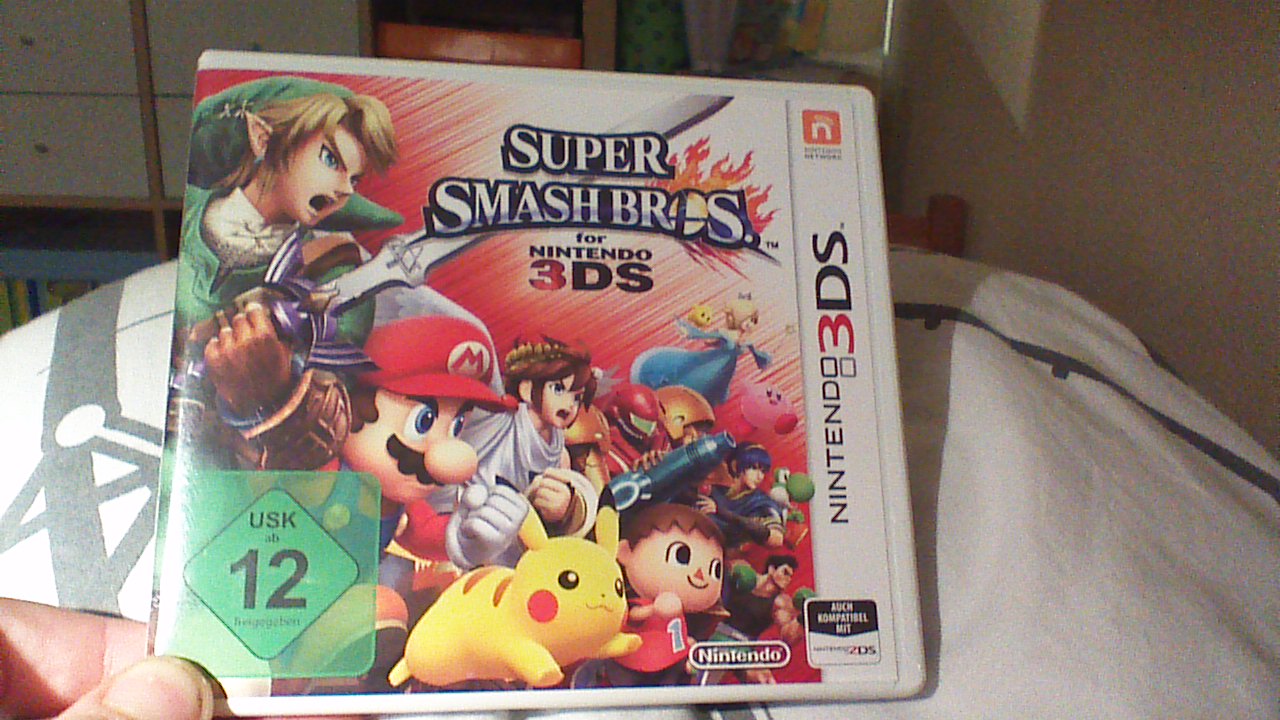 Endlich bin ich auch ein Teil der Super Smash Bothers 3DS Familie!