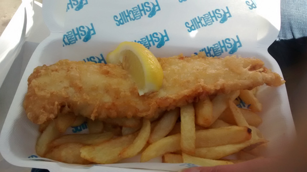 Fish'n'Chips in London c:
