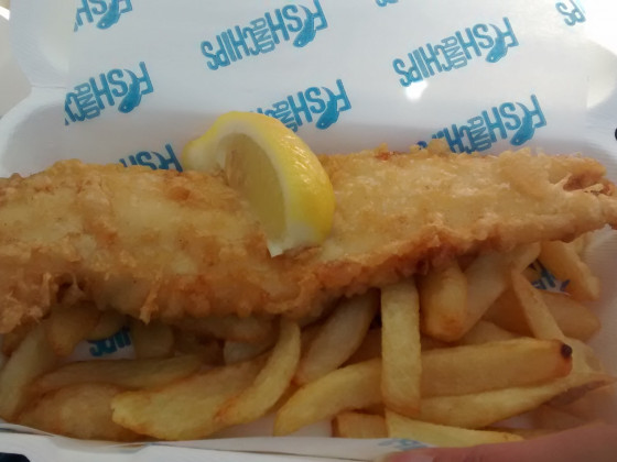 Fish'n'Chips in London c: