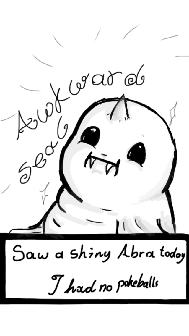 A wild Awkward Seal!