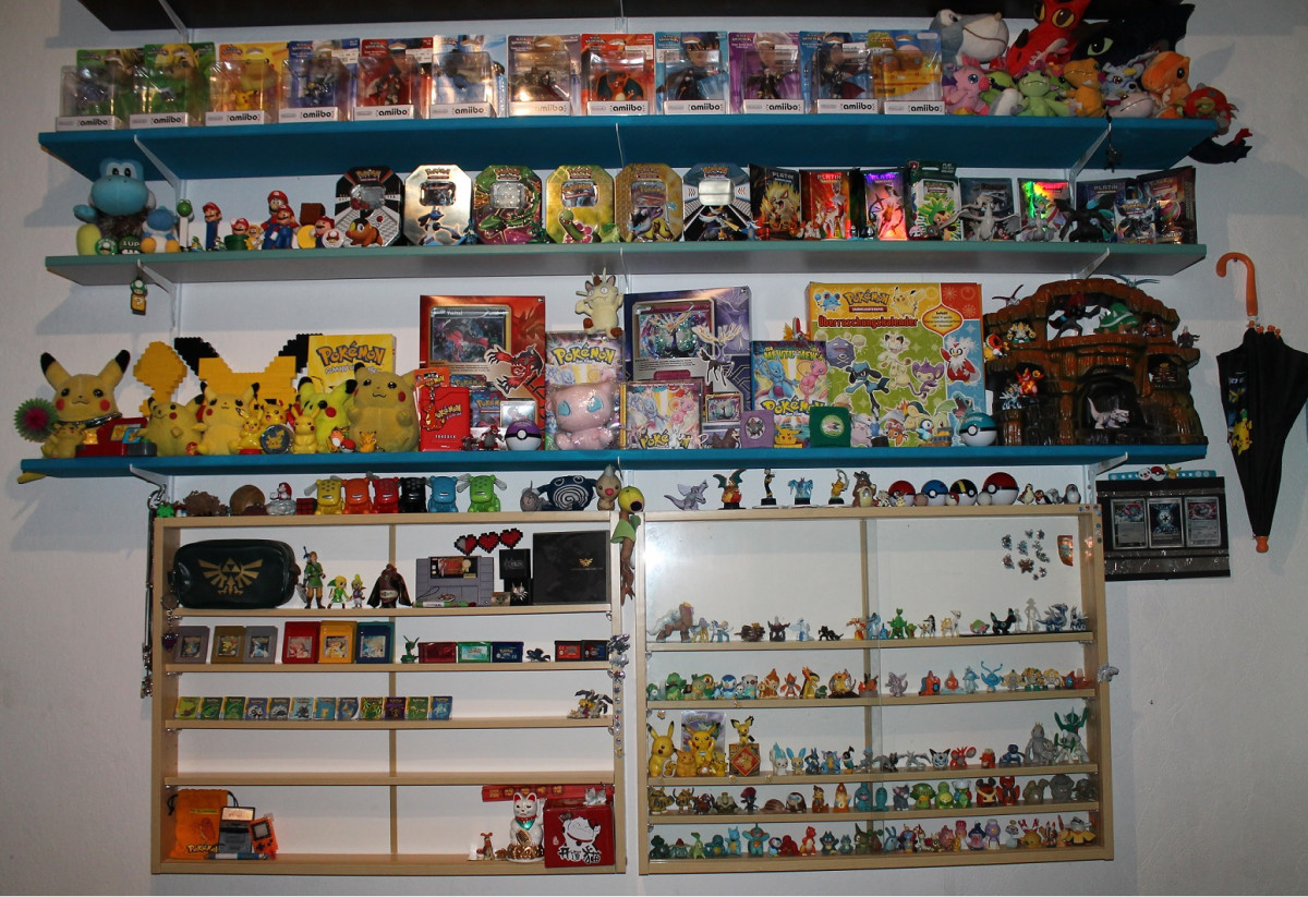 Pokemon Collection Wall - "10 Jahre Sammlung"