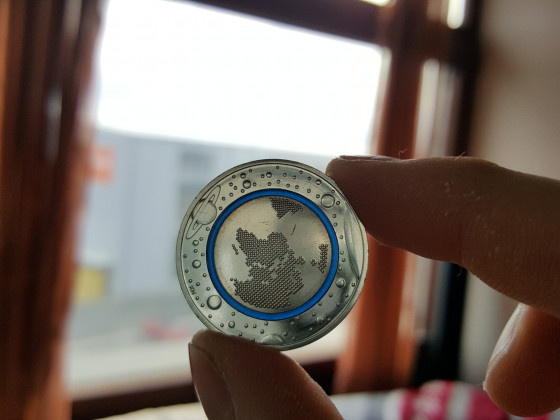 5€ Münze "Blauer Planet Erde"