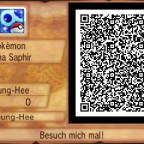 QR-Code Pokemon Alpha Saphir