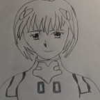 Rei Ayanami (Selbstgezeichnet)