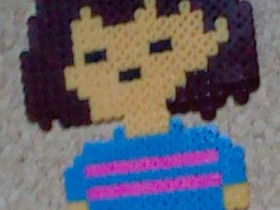 Being made out of fuse beads... fills you with determination