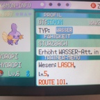 Shiny Starter in Pokémon Smaragd