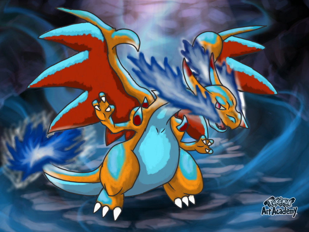 MegaGlurak X (recolored) BisaBoard