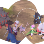 Story-Team aus "Pokémon: Legenden Arceus" <3