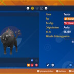 Shiny Tauros (Flammenvariante) - Fillmore