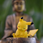 17-003 Pikachu in deep meditation
