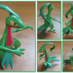 Lackierte 3D-Reptain-Figur <3