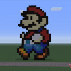 SMB3 GBA Mario Pixel Art