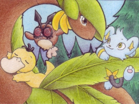 Pokémon im Wald
