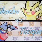 Pikachu vs Toxiquak