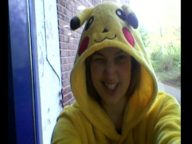 Ich als Pika-Pikachu. :3 Abi-Mottowoche. ;)