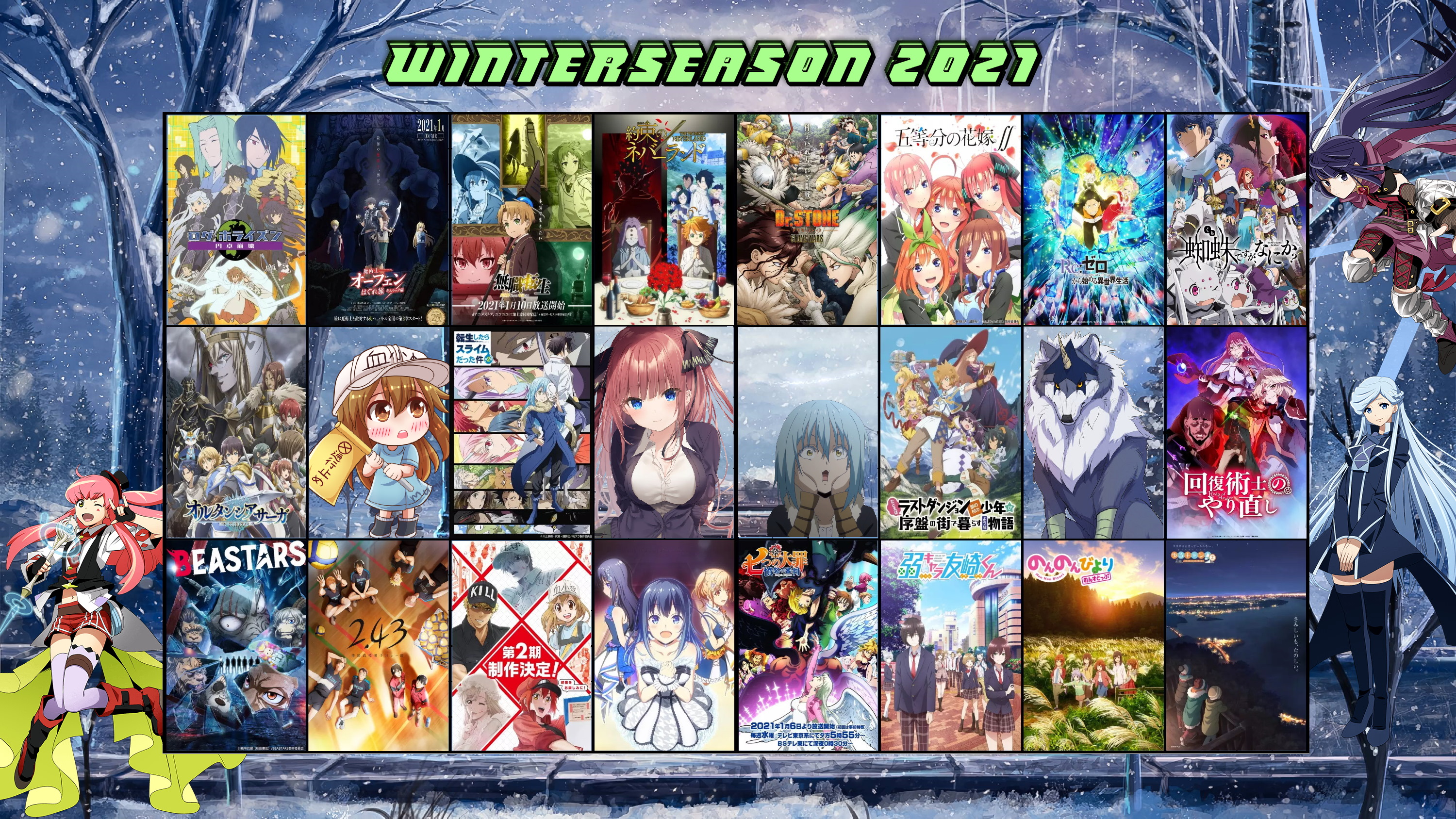 Winter Season 2021 - Anime und Manga - BisaBoard
